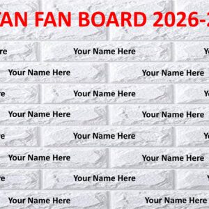 Stan Fan Board - 2026-27