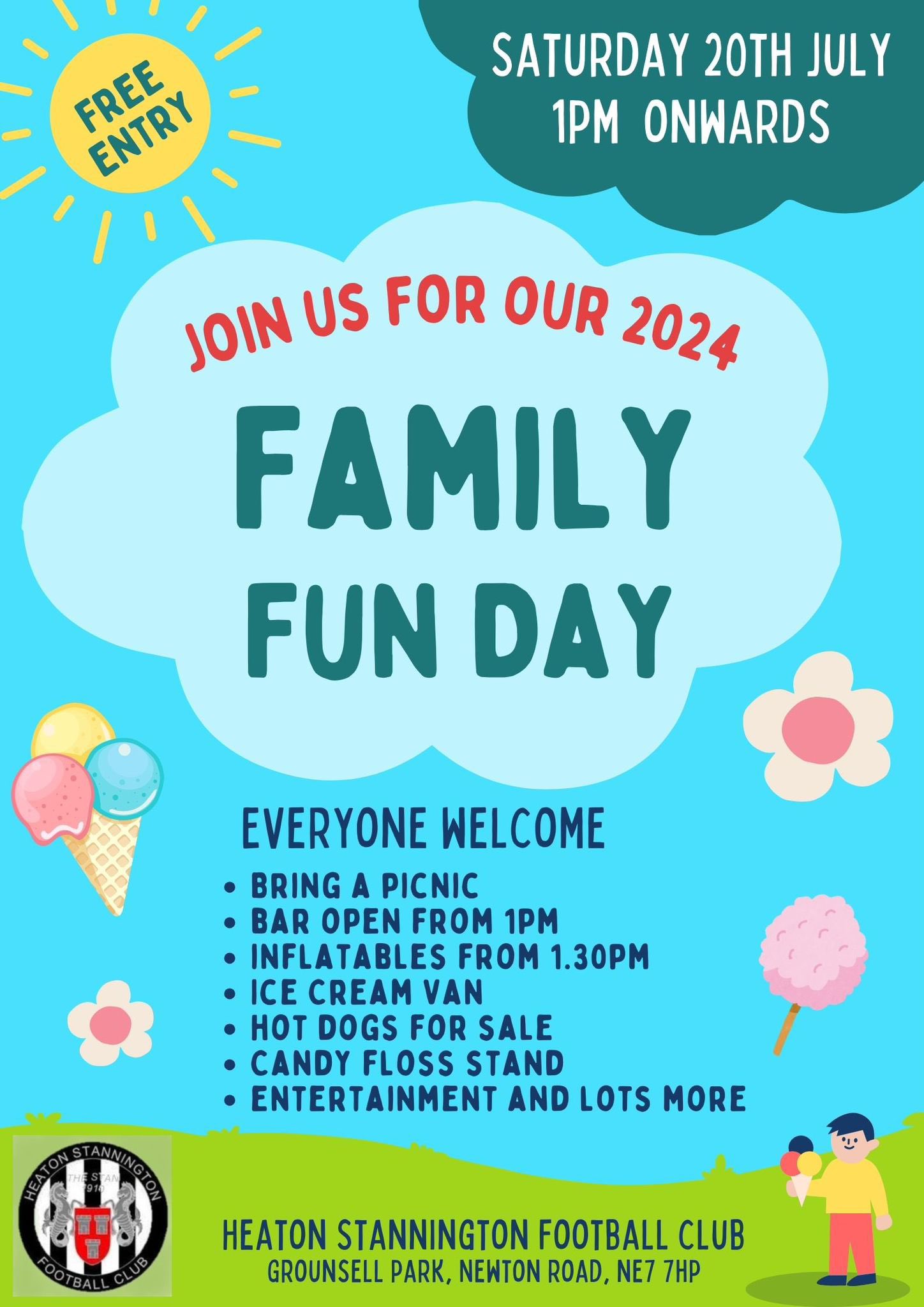 Family Fun Day – 20th July!
