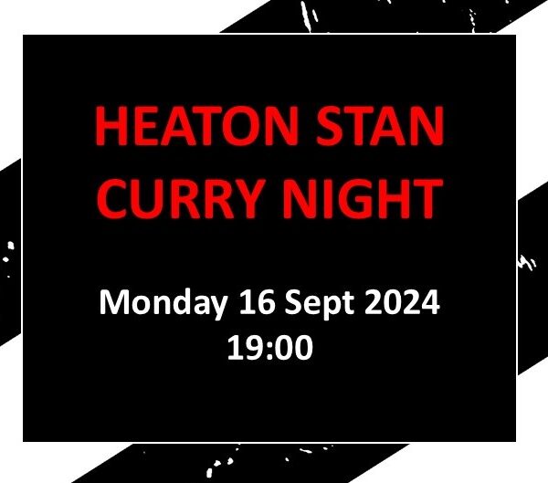 Curry Night Tickets on Sale!