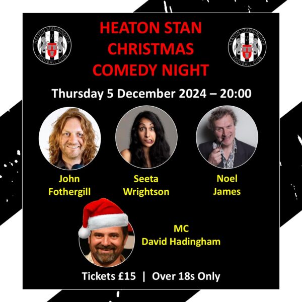 Heaton Stan Comedy Night – 5 December 2024