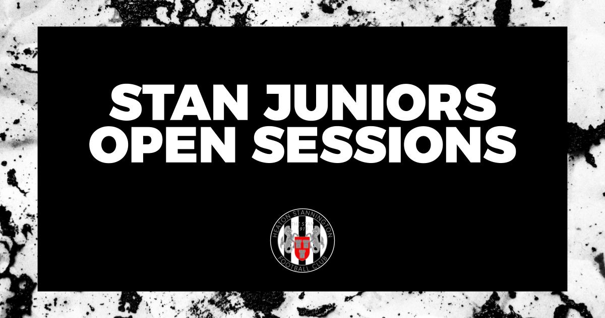 Heaton Stan Juniors Open Sessions